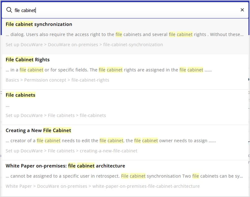 More intuitive search saves time